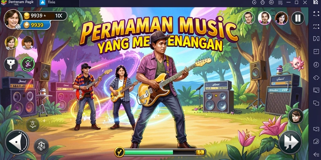 Tampilan gameplay <strong>9939</strong> yang penuh warna dan menarik.