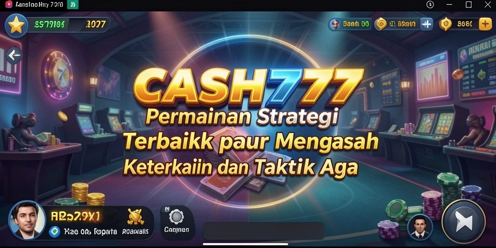 Tampilan gameplay menarik dari CASH777 yang menunjukkan aksi strategi yang seru.