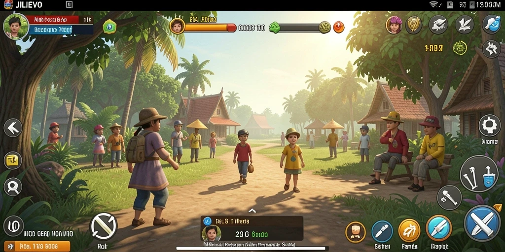 Screenshot gameplay JILIEVO menampilkan momen seru dalam permainan santai.