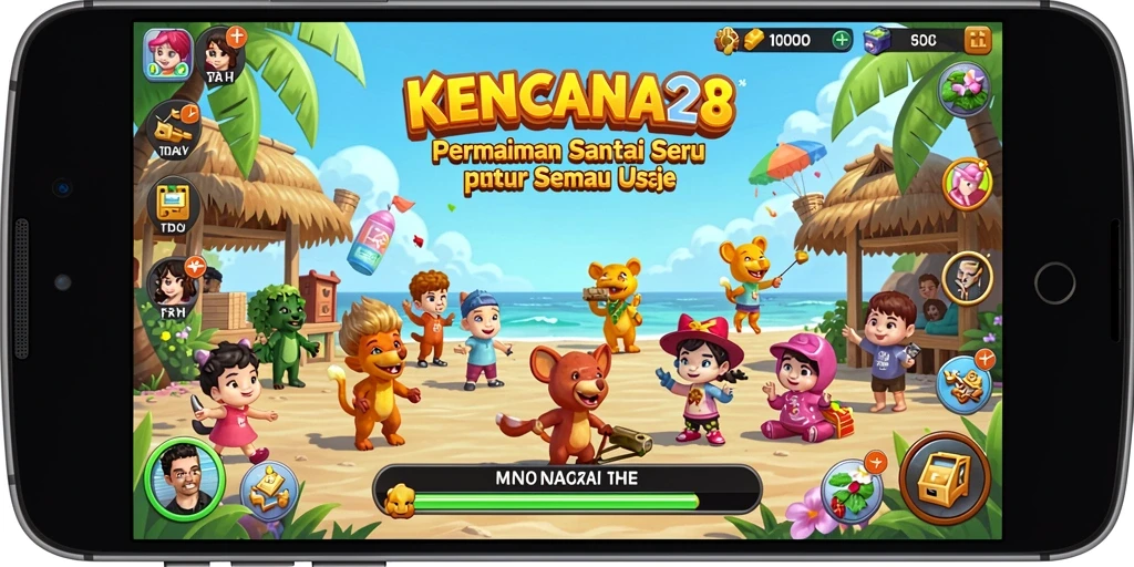 Screenshot gameplay KENCANA28 yang menunjukkan keseruan permainan Casual.