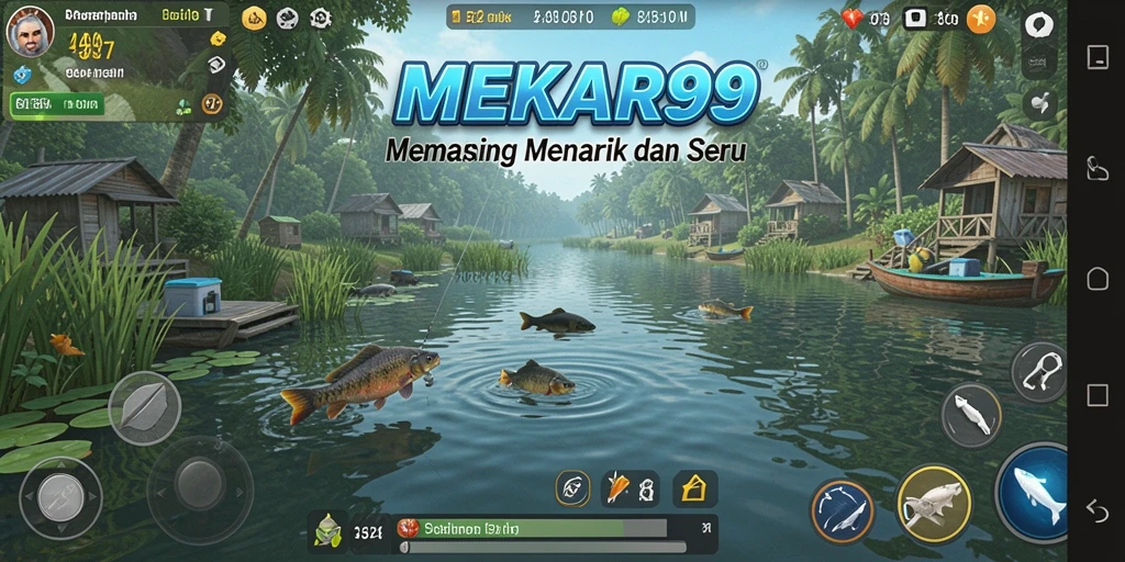 Tangkapan besar dalam gameplay MEKAR99 yang mengasyikkan.