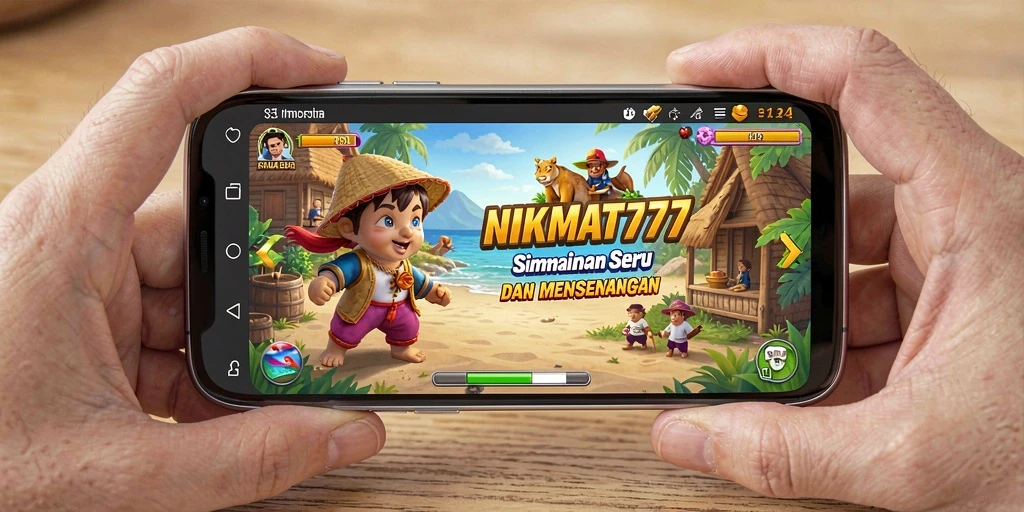 Tampilan gameplay NIKMAT777 yang menarik dengan grafis realistis.