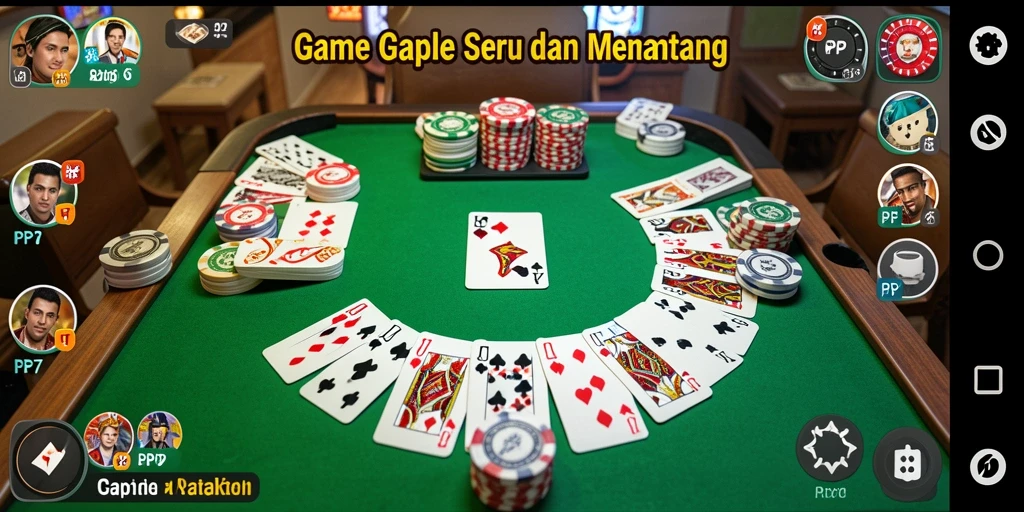 Tampilan gameplay PP7 yang seru dan interaktif.