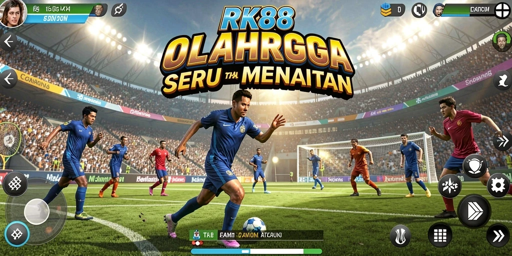 Tampilan gameplay menegangkan dan seru dari RK88.