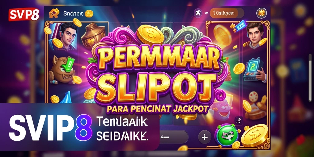 Screenshot SVIP8 menunjukkan gameplay Slot yang mengasyikkan dan penuh warna.