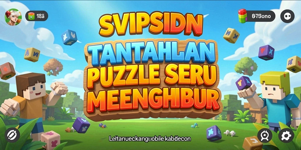 Tampilan gameplay menarik dari SVIPSIDN yang menguji keterampilan Puzzle Anda.